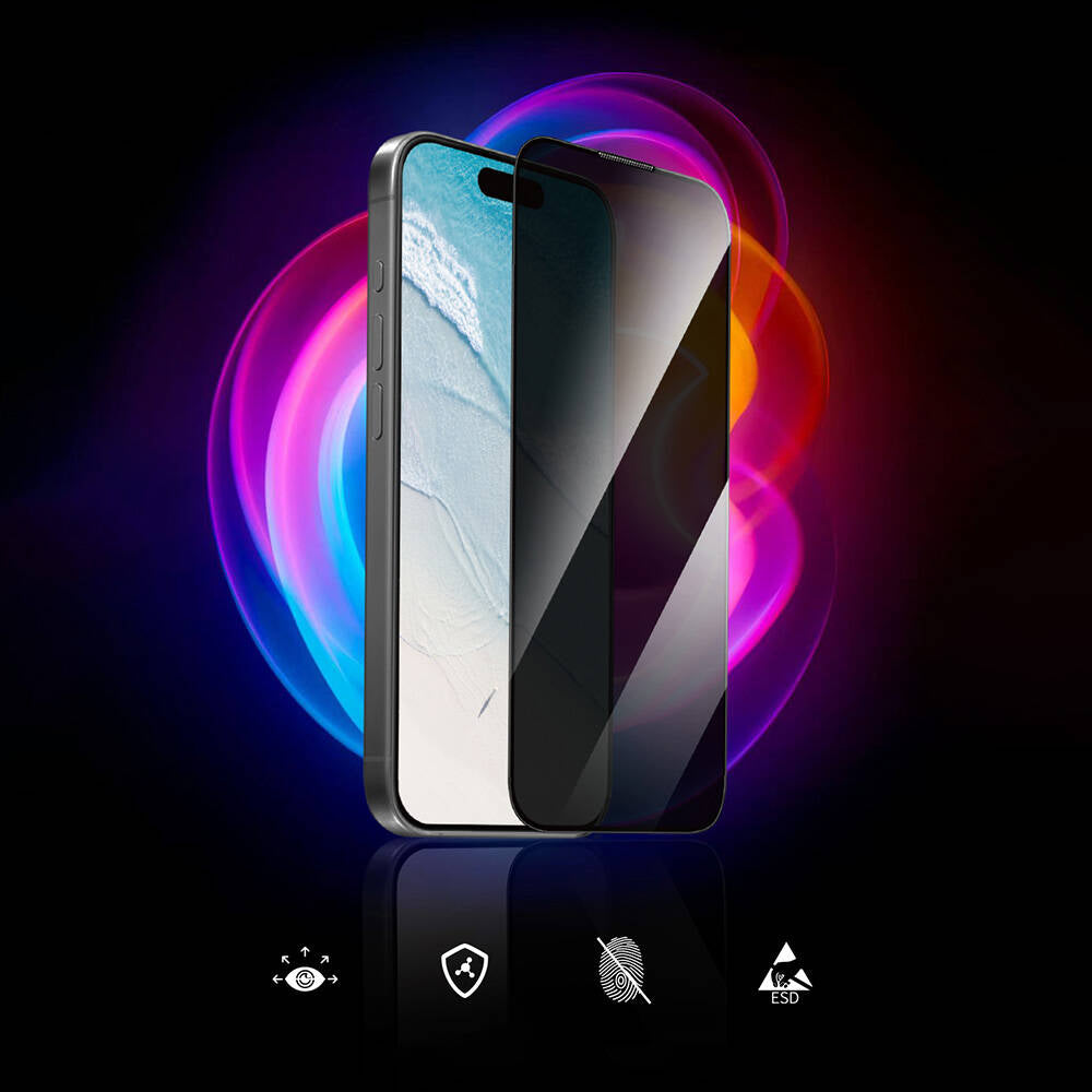 Wiwu GT-015 iPhone 16 Plus Çok Katmanlı Temperli iPrivacy Cam Ekran Koruyucu 10'lu Paket Wiwu GT-015 iPhone 16 Plus Çok Katmanlı Temperli iPrivacy Cam Ekran Koruyucu 10'lu Paket